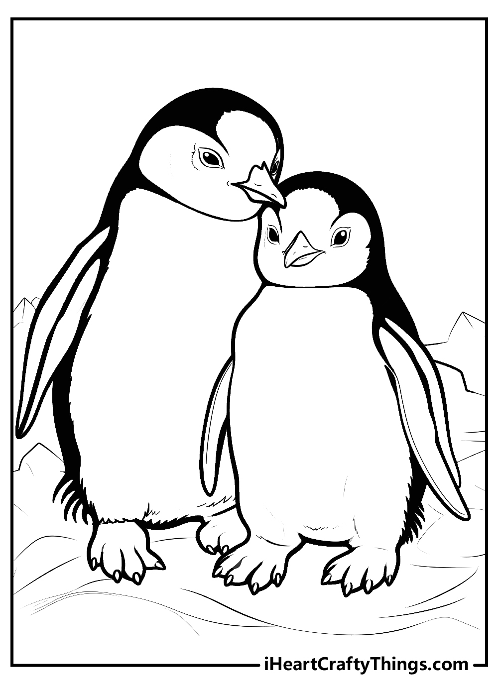 25 Penguin Coloring Pages 100 Free Printables 