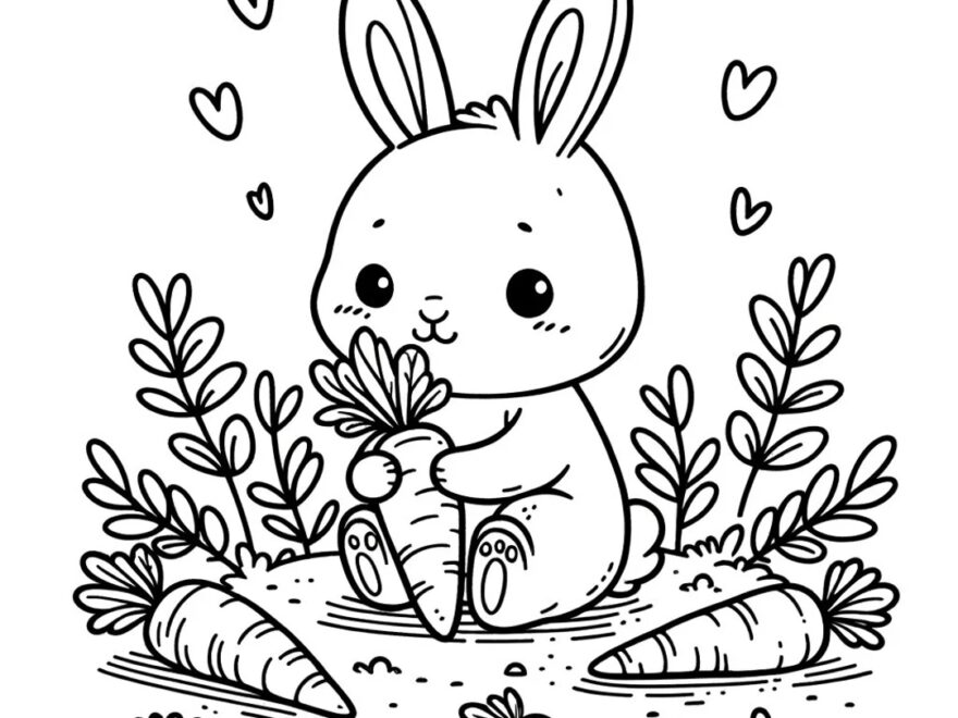 25 Rabbit Coloring Pack Cute Rabbit Coloring Pages Easter Coloring Bundle Easter Bunny Coloring Easter Coloring Etsy
