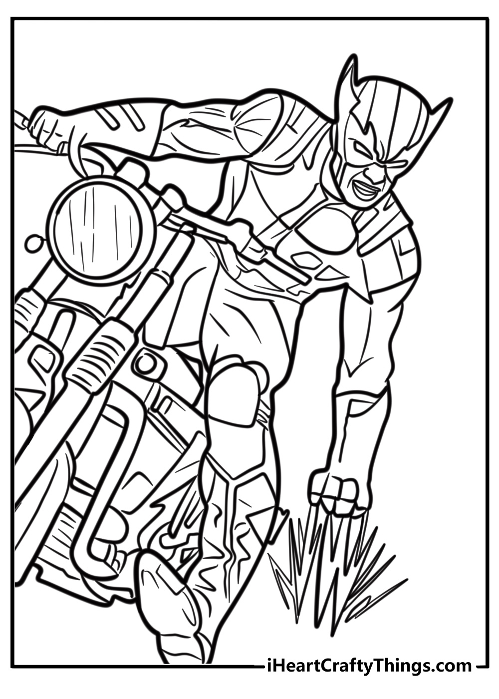 25 Wolverine Coloring Pages 100 Free To Print 