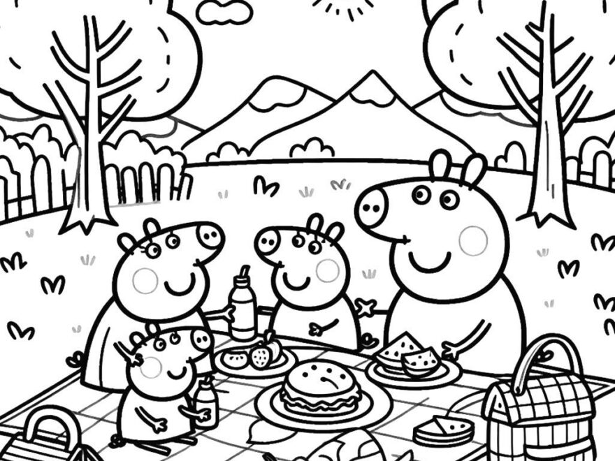2751 Page The Peppa Pig Family Had A Picnic And It Was