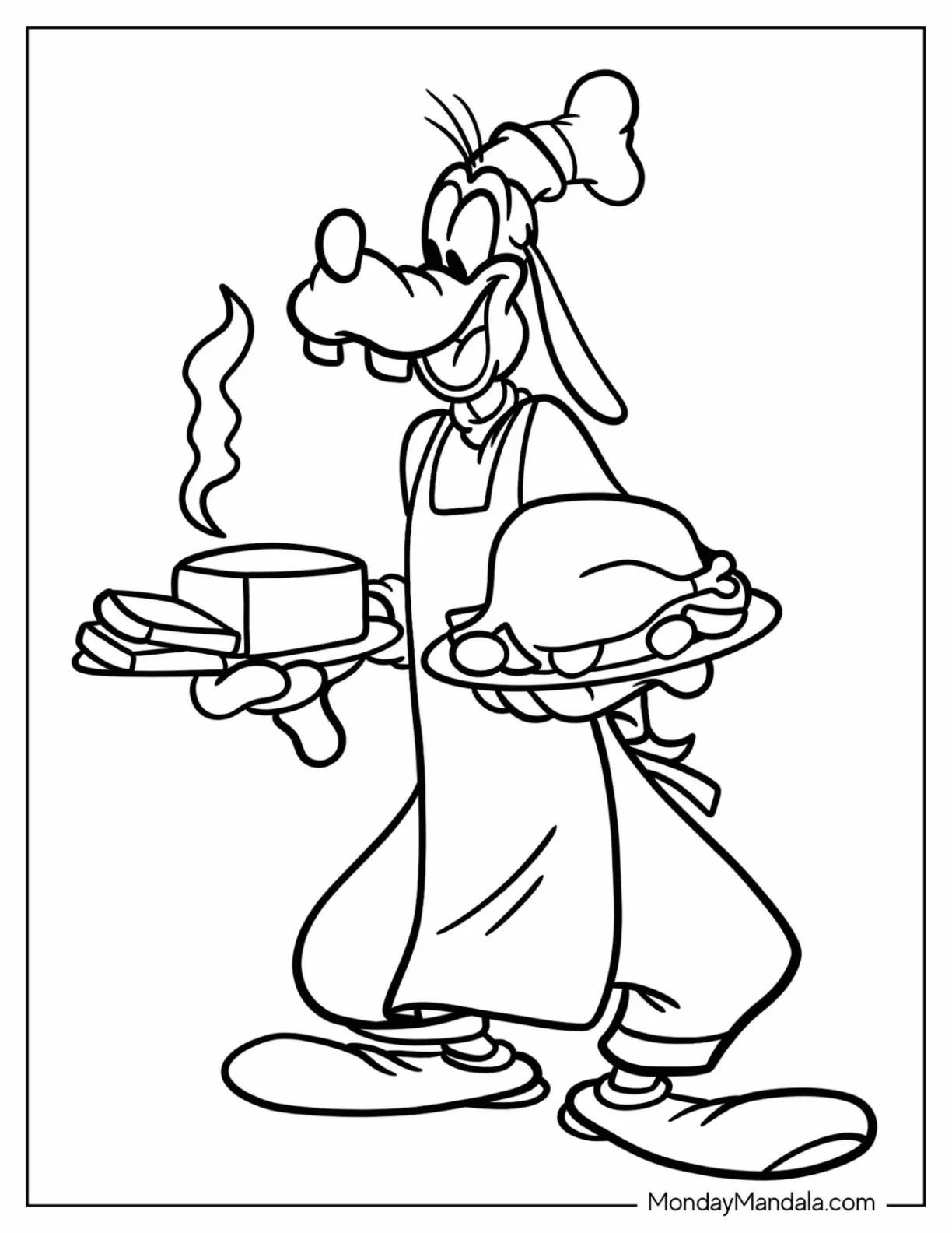 28 Disney Thanksgiving Coloring Pages Free Printables 