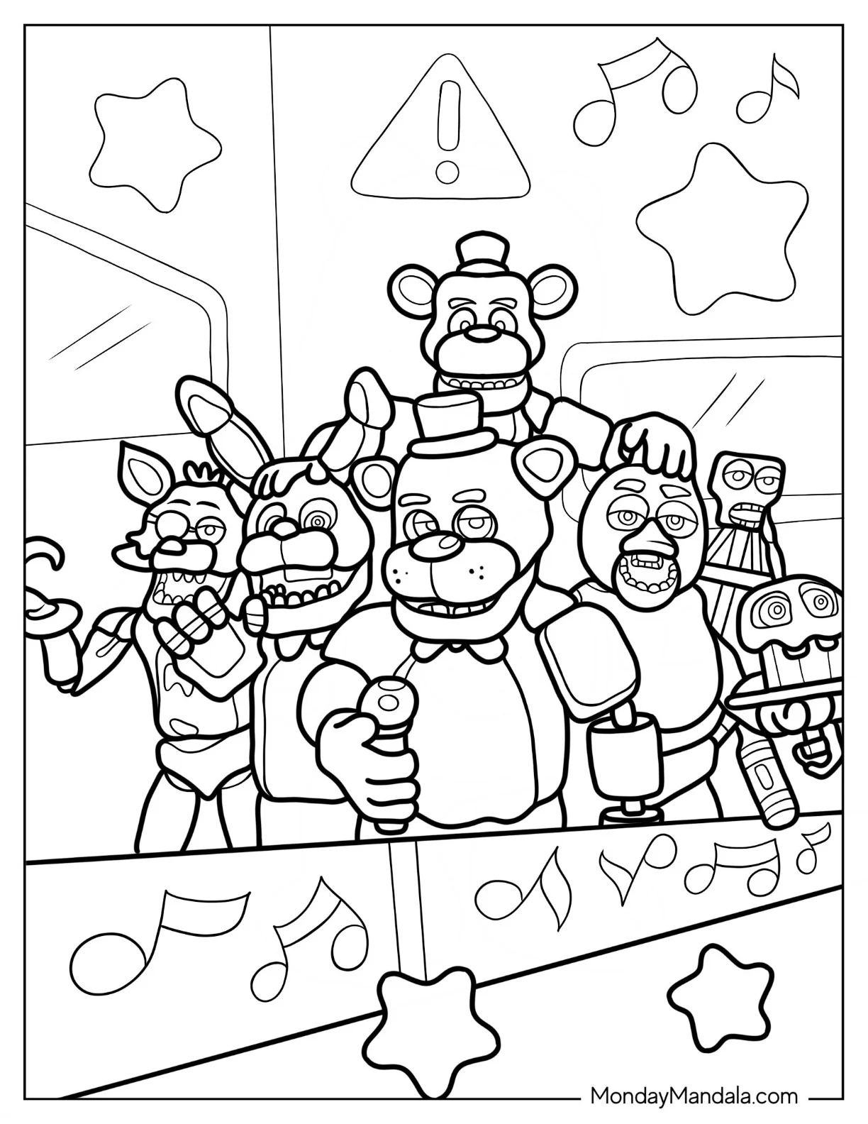 28 Five Nights At Freddie s Coloring Pages Free PDF Printables 28 Five Nights At Freddie s Coloring Pages Free PDF Printables