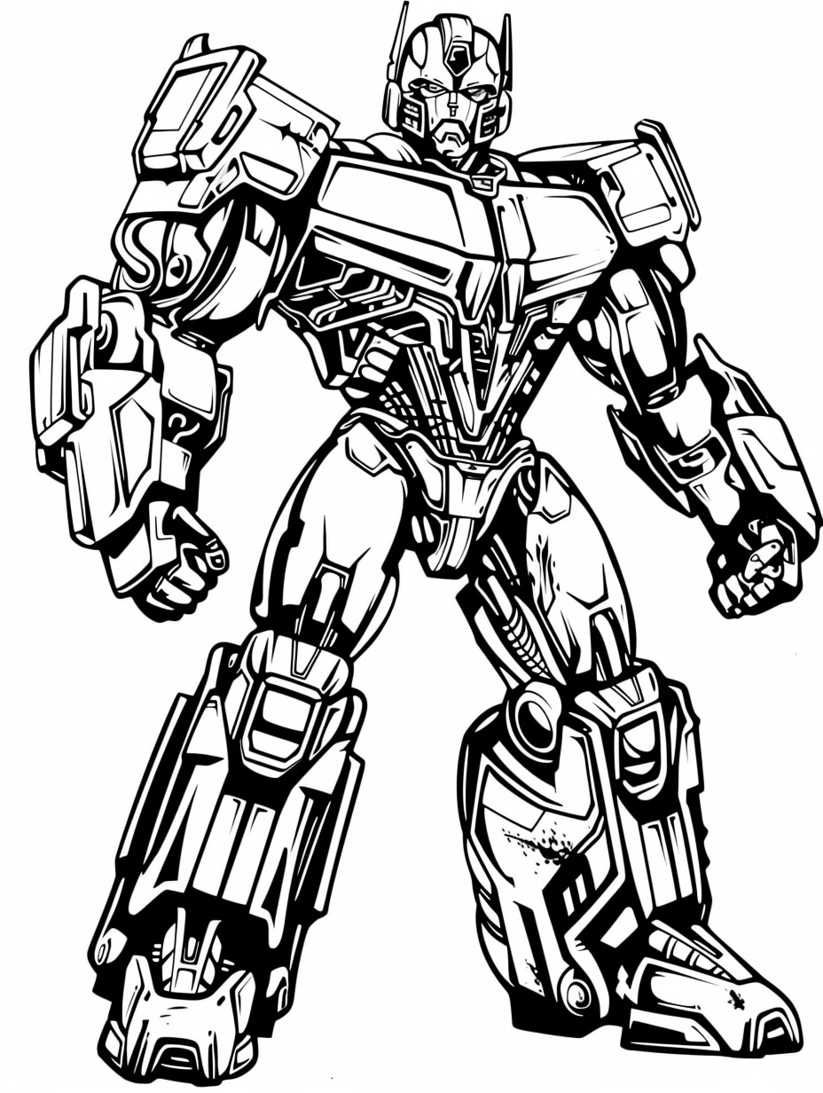 28 Free Transformers Coloring Pages For Kids SSColoring