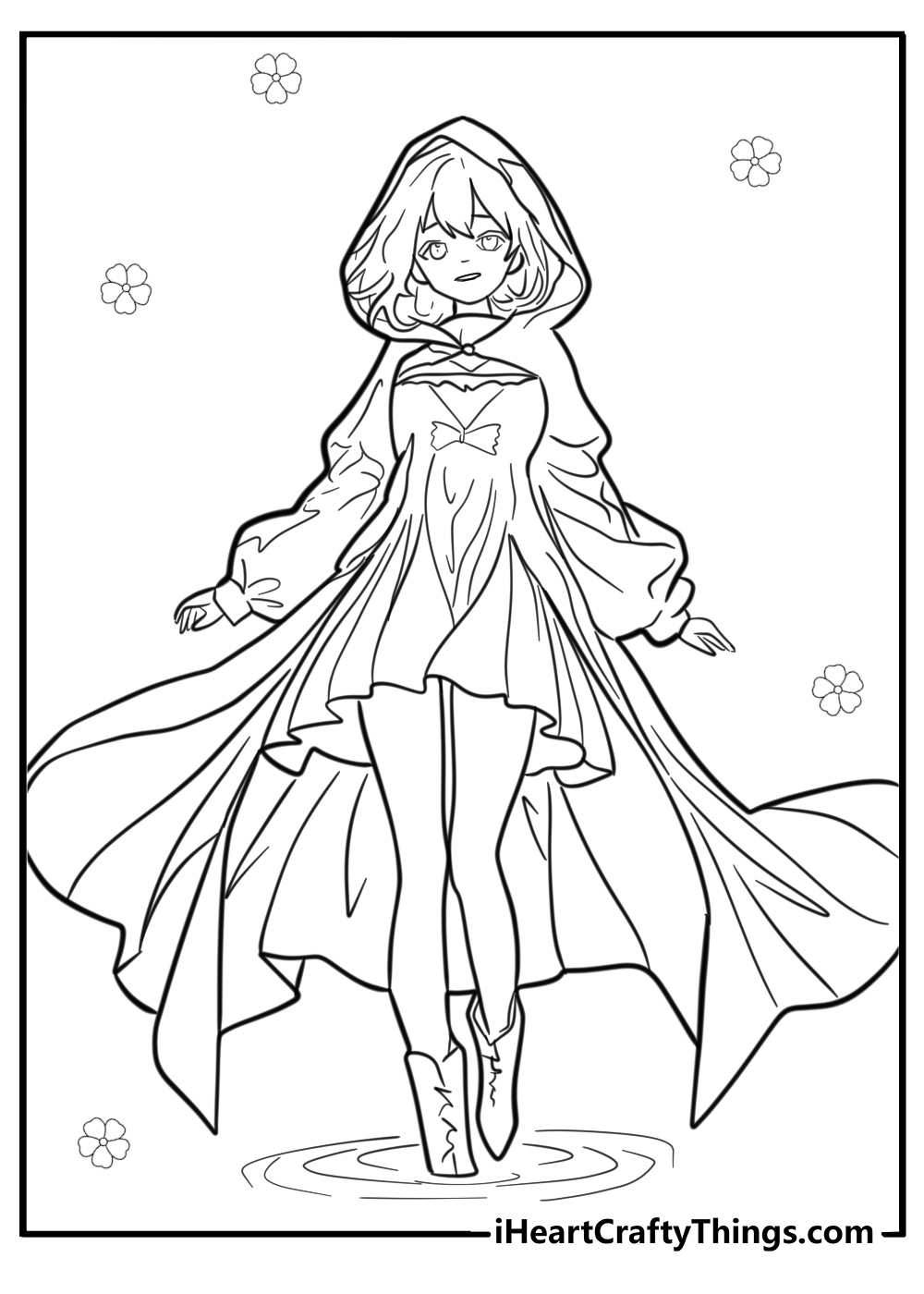 28 New Anime Girl Coloring Pages 100 Free To Print 