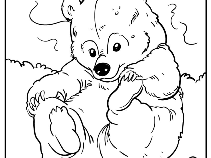 30 Bear Coloring Pages 100 Free Printable