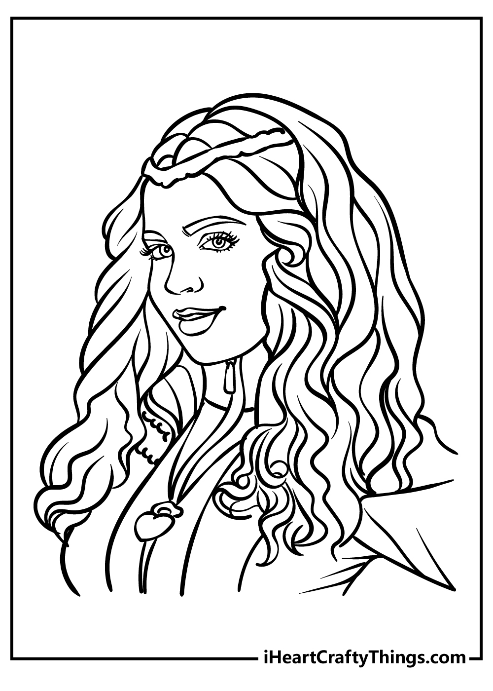 30 Descendants Coloring Pages 100 Free Printables 