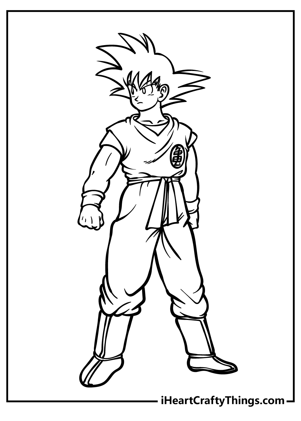 30 Dragon Ball Z Coloring Pages Free DBZ Fans Printable PDF