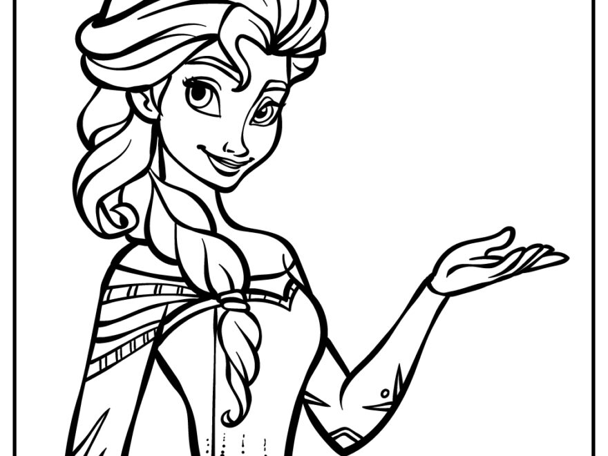 30 Elsa Coloring Pages 100 Free Printables
