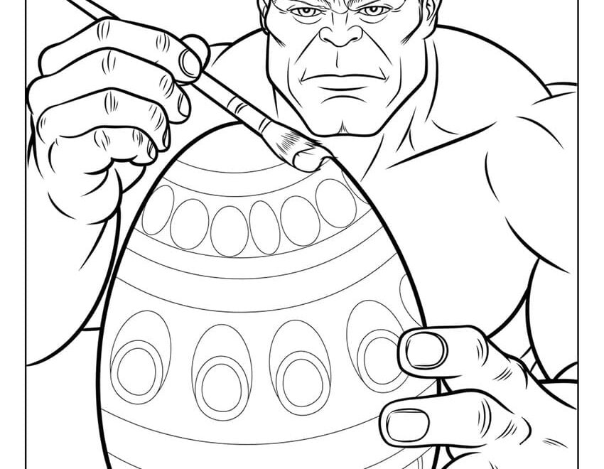30 Hulk Coloring Pages Free Printables For All Ages