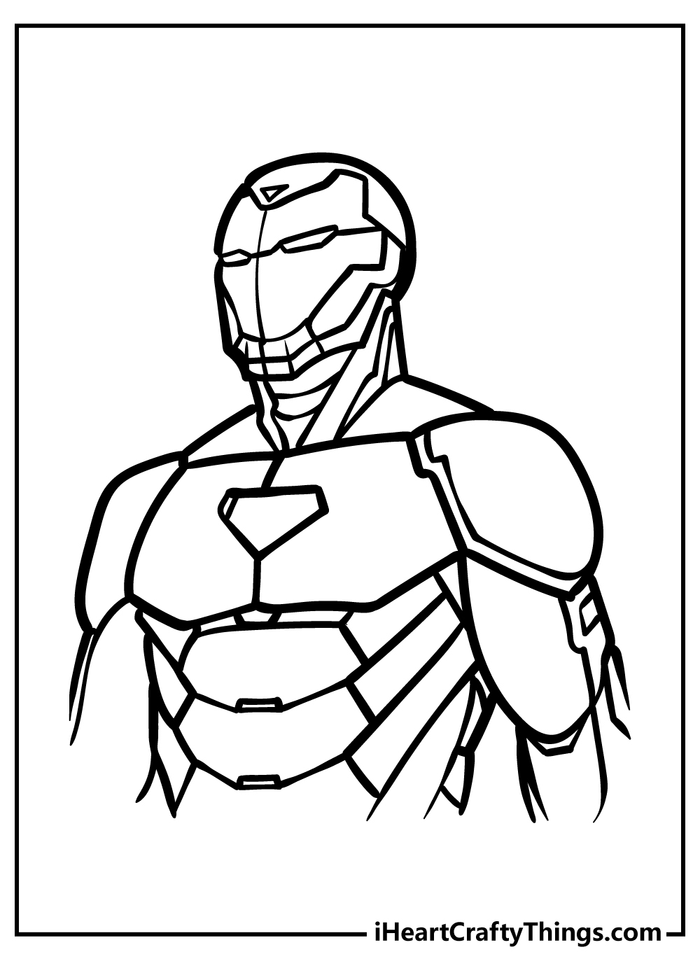 30 Iron Man Coloring Pages Printable Free And Easy PDFs 