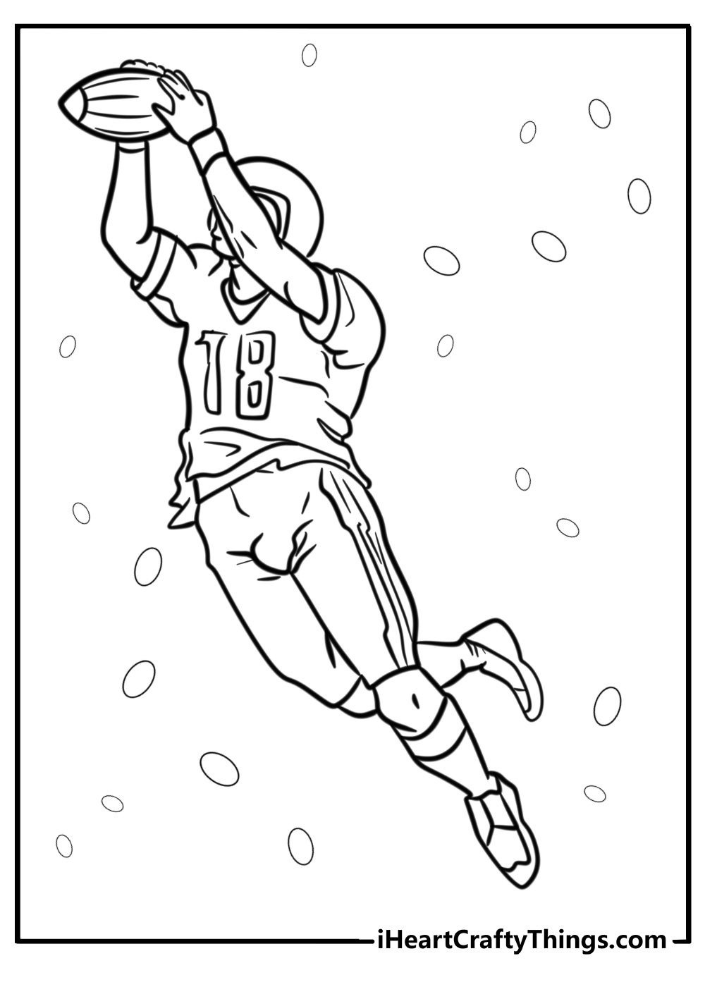 30 Justin Jefferson Coloring Pages For Kids Free To Print 