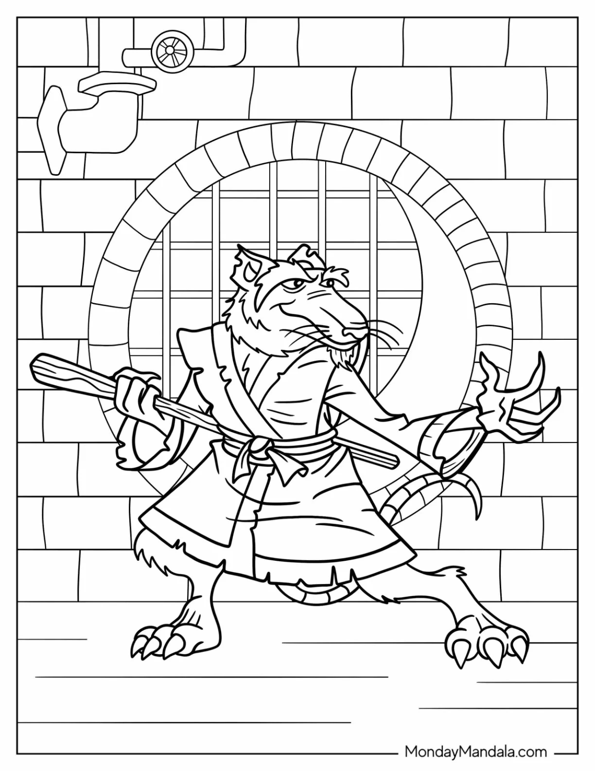 30 Ninja Turtles Coloring Pages Free PDF Printables 