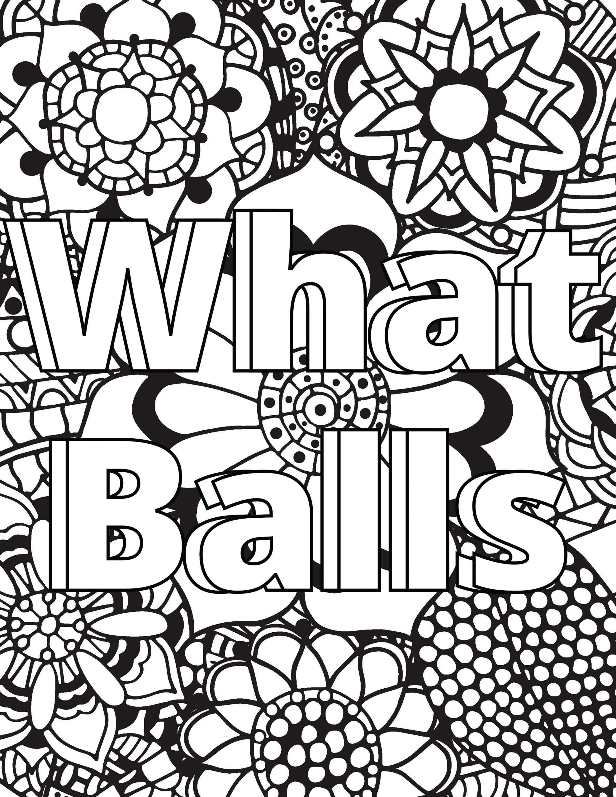 30 Page Adults Only Dirty Words And Phrases Colouring Book Etsy