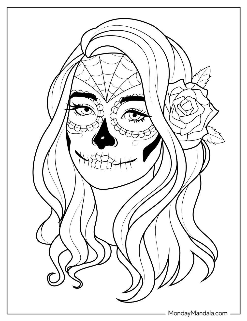 30 Sugar Skulls Coloring Pages Free PDF Printables 30 Sugar Skulls Coloring Pages Free PDF Printables