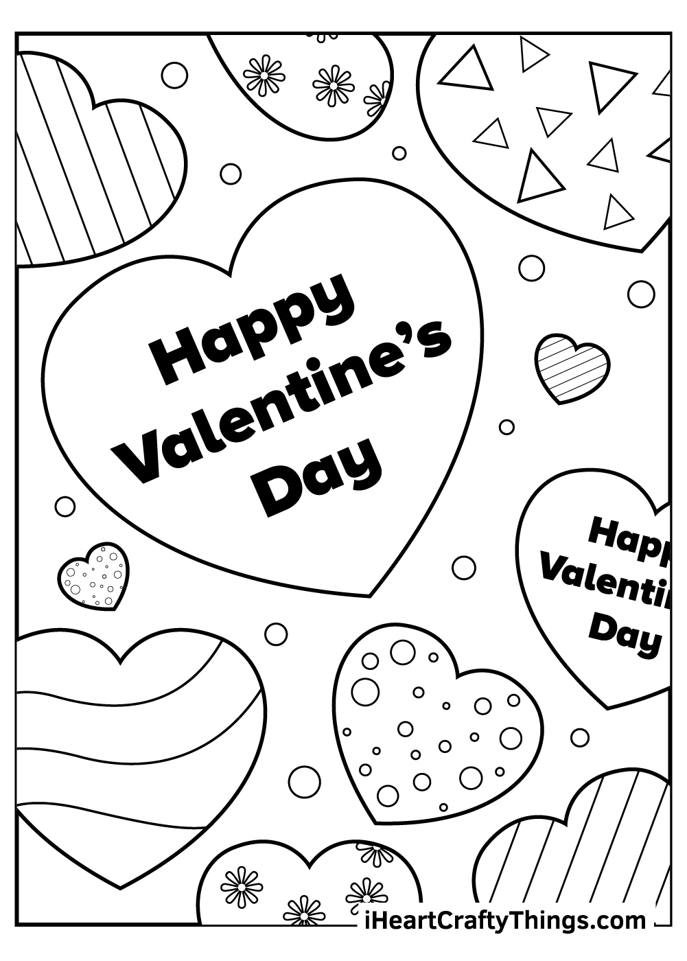 Valentine's Day Coloring Pages Printable