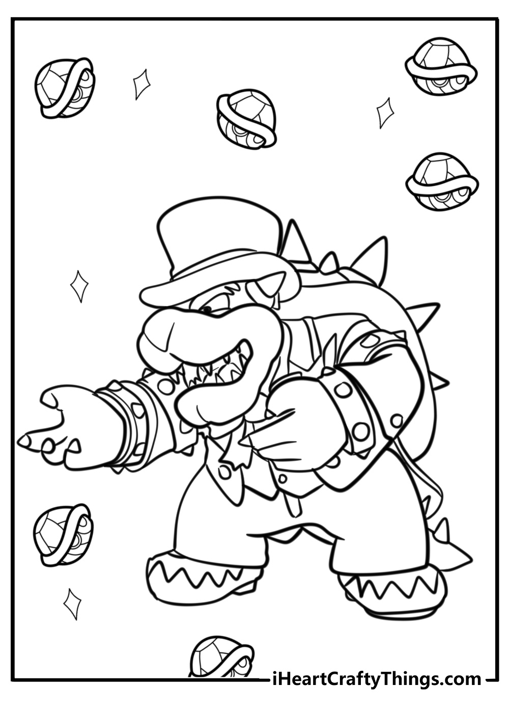 31 Bowser Coloring Pages 100 Free To Print 