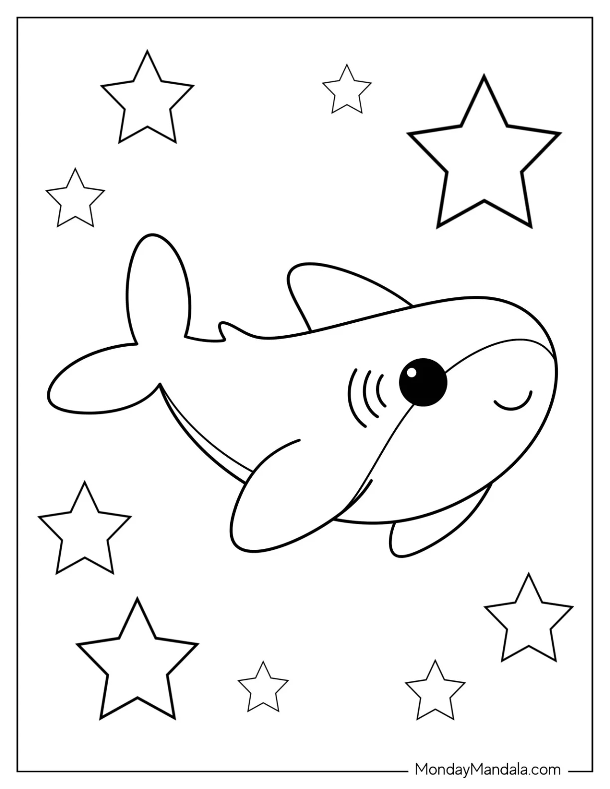 34 Shark Coloring Pages Free PDF Printables 34 Shark Coloring Pages Free PDF Printables