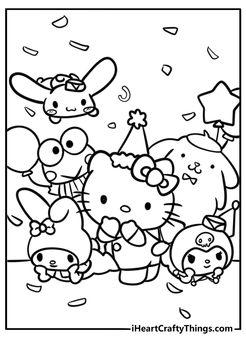 35 Free Sanrio Coloring Pages For Kids