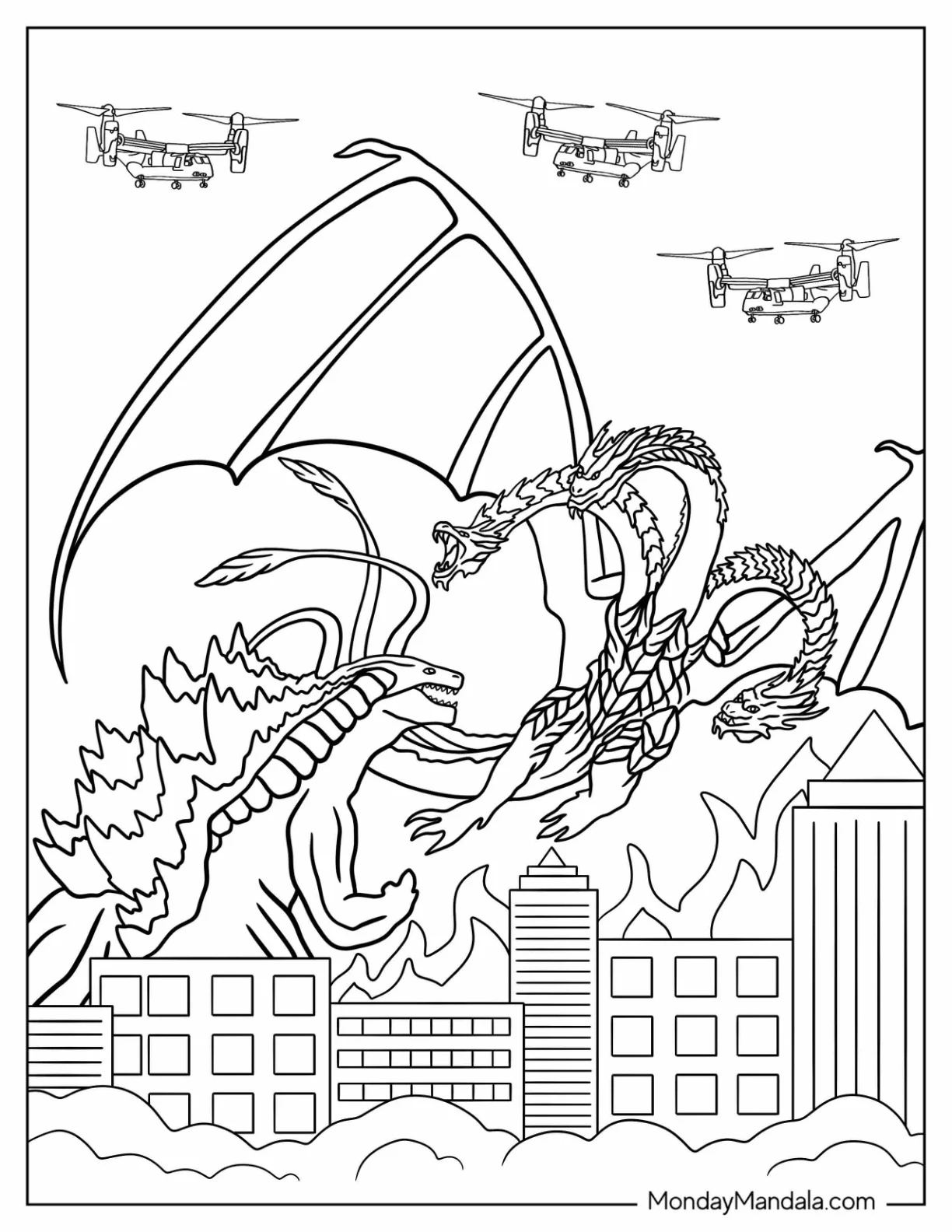 35 Godzilla Coloring Pages Free PDF Printables 35 Godzilla Coloring Pages Free PDF Printables