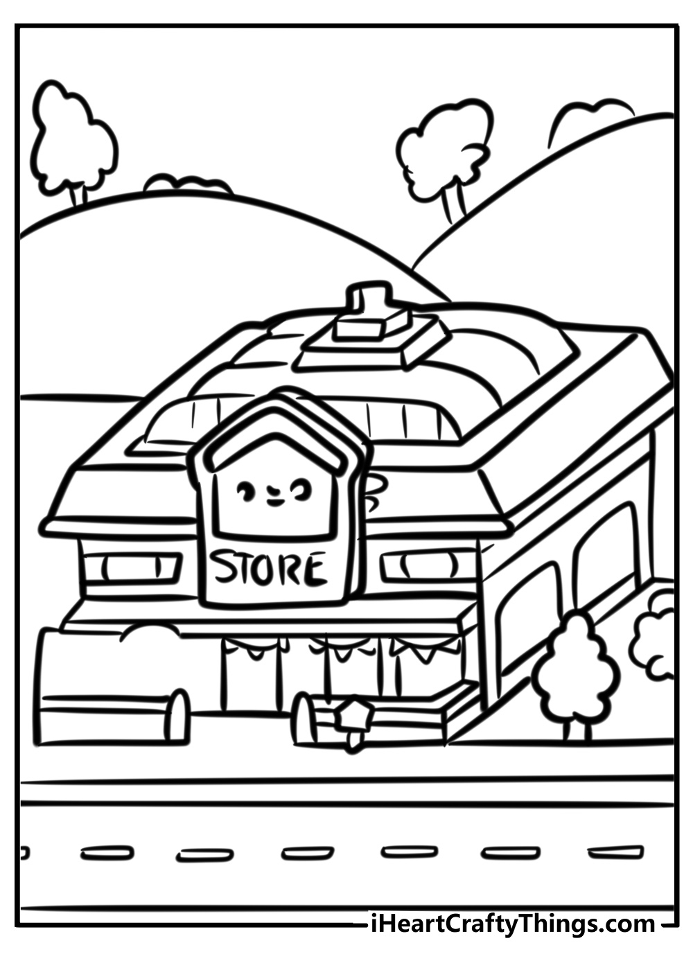 Coloring Pages Aesthetic Shop