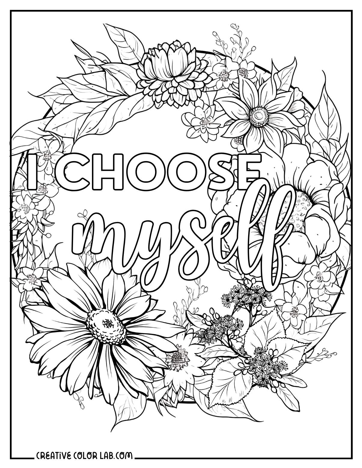 35 Positive Affirmations Coloring Pages Free PDF Printables 35 Positive Affirmations Coloring Pages Free PDF Printables