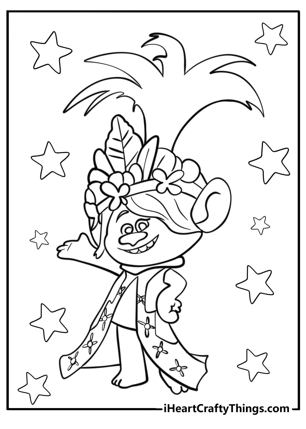 35 Trolls Coloring Pages 100 Free Printables 