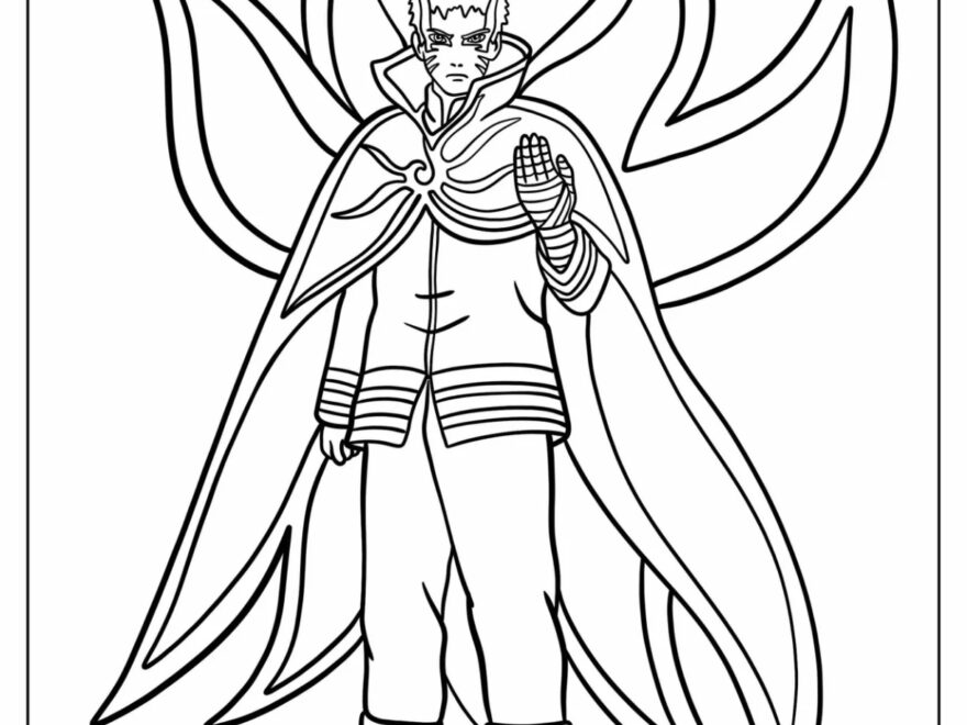 38 Naruto Coloring Pages Free PDF Printables