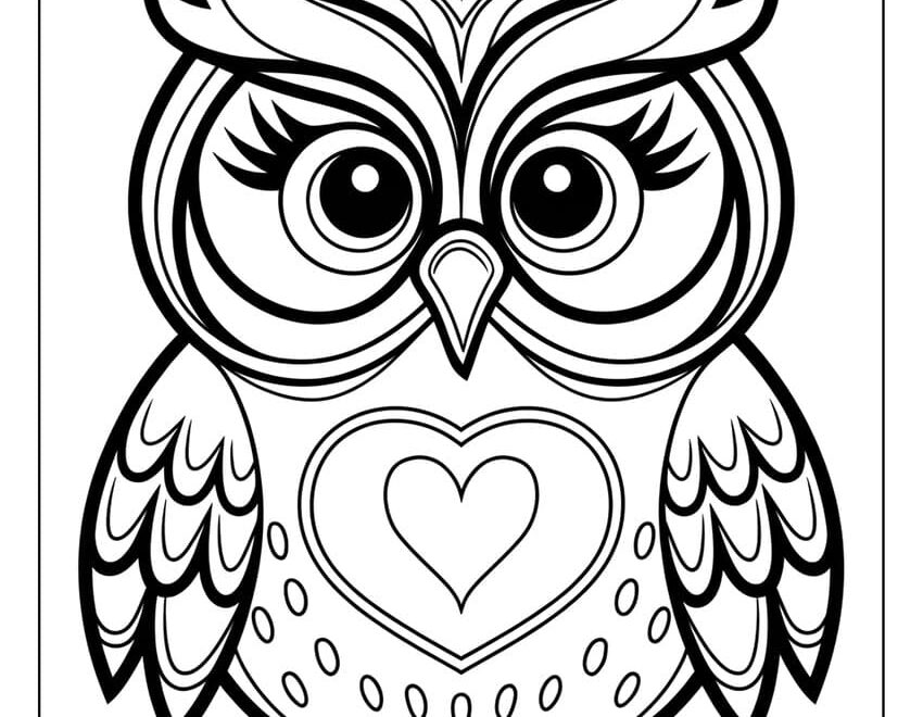 39 Owl Coloring Pages Free Printables For All Ages
