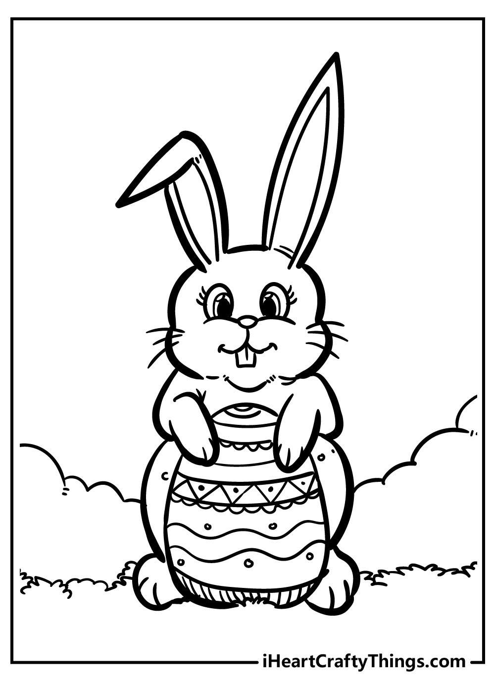 Free Printable Easter Egg Coloring Pages