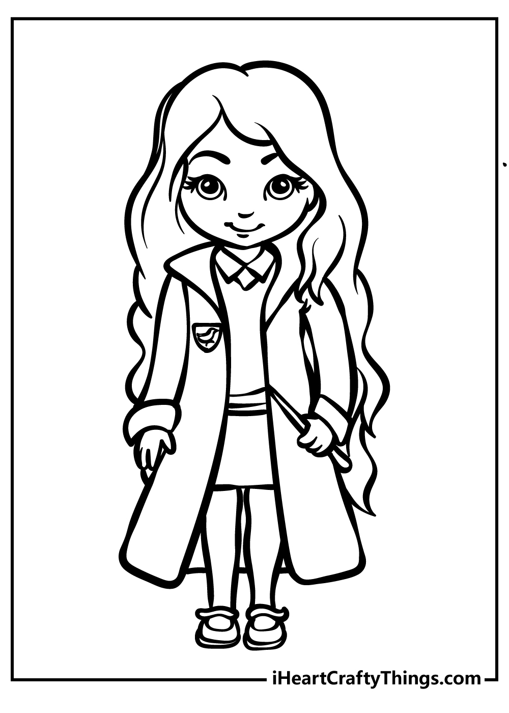 Harry Potter Cute Coloring Pages Printable