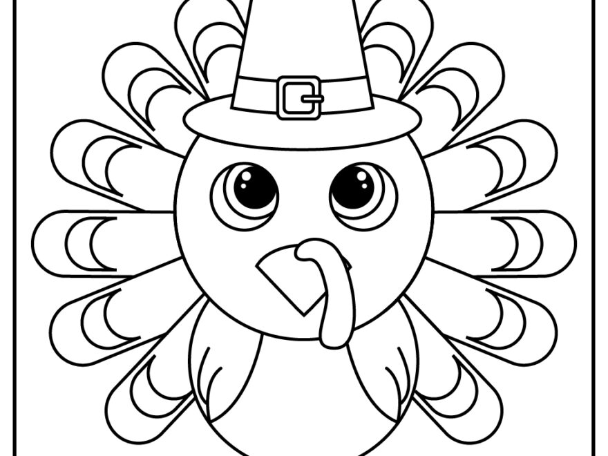 40 Turkey Coloring Pages Free Printables For Thanksgiving