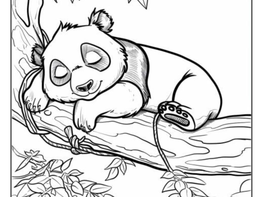 41 Panda Coloring Pages Free Printable PDFs