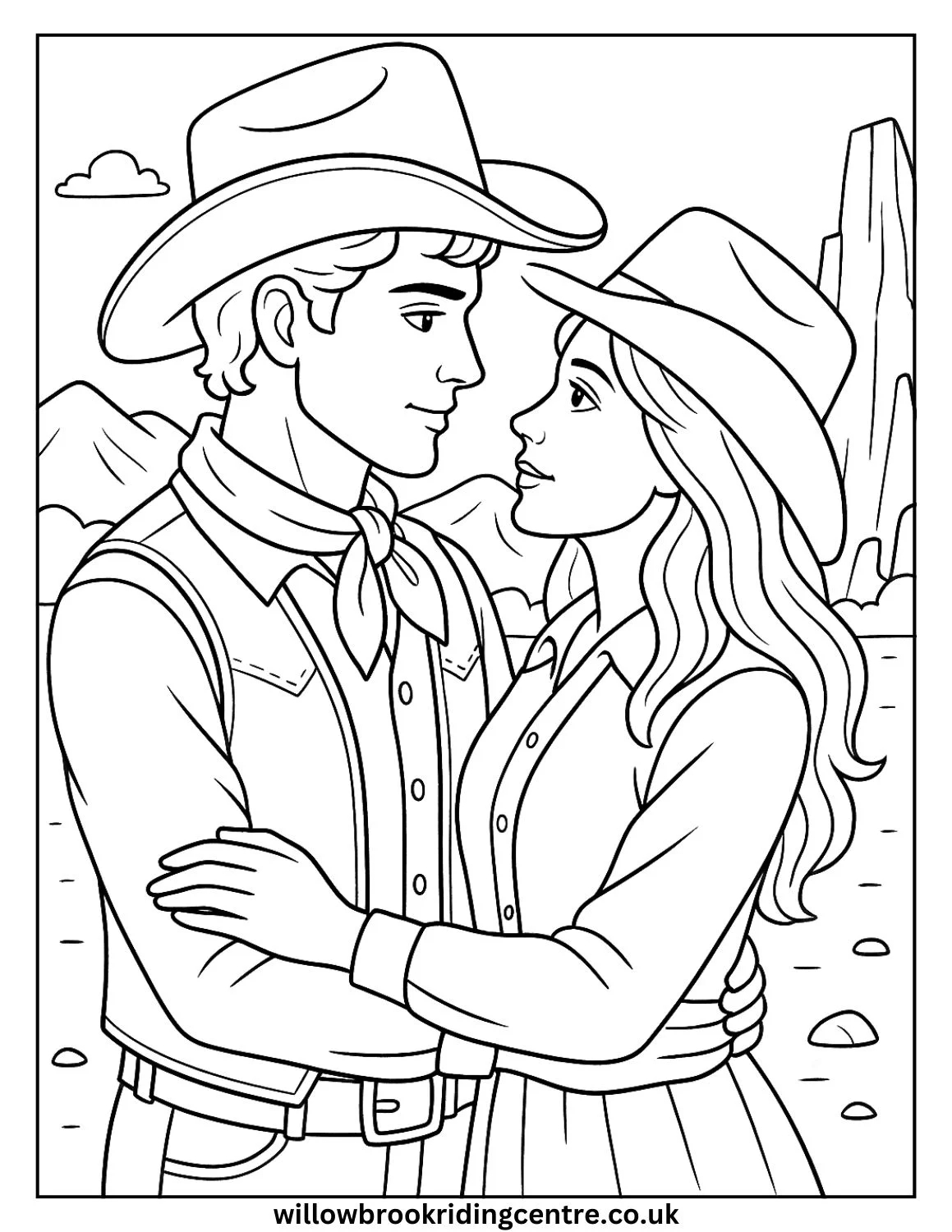 42 Cowboy And Western Coloring Pages Free PDF Printables 