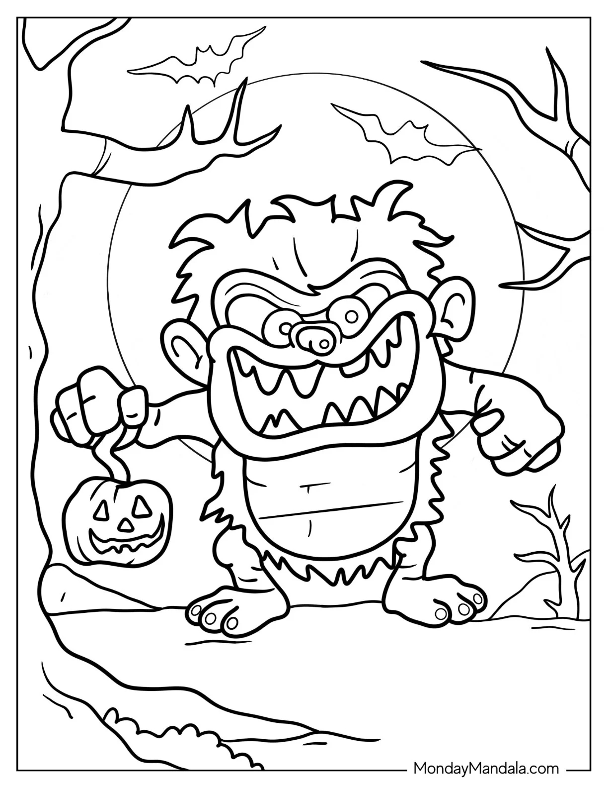 42 Monster Coloring Pages Free PDF Printables 42 Monster Coloring Pages Free PDF Printables