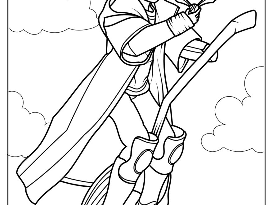 44 Harry Potter Coloring Pages Free PDF Printables