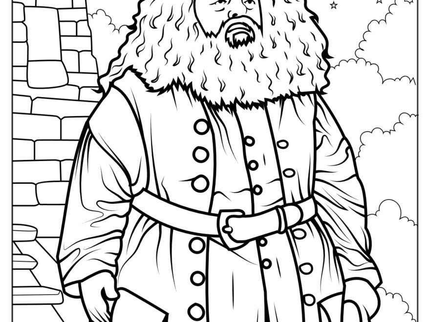 44 Harry Potter Coloring Pages Free PDF Printables