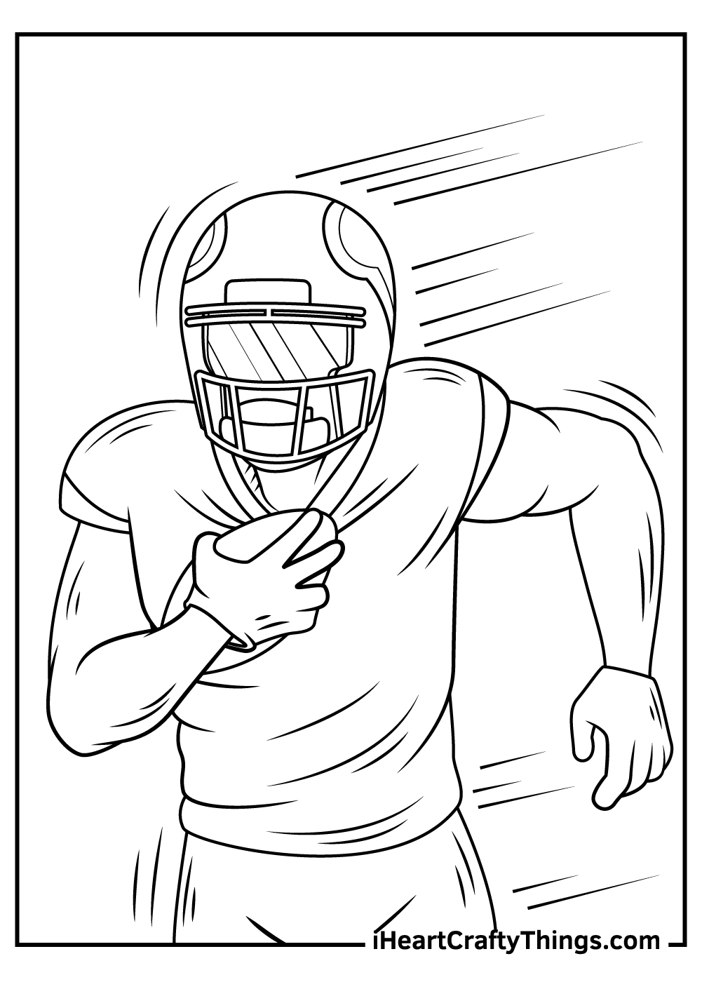 45 Free NFL Football And Super Bowl Coloring Pages To Print