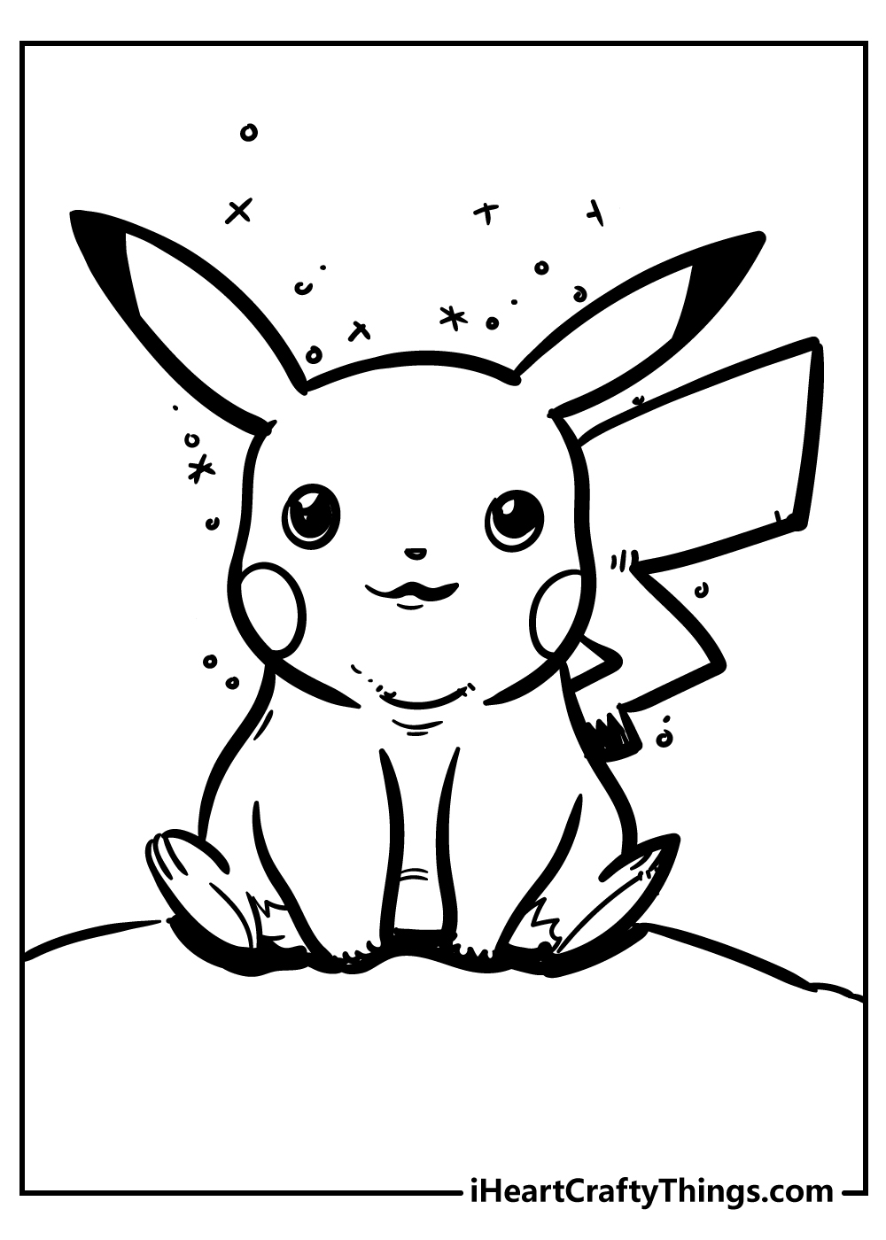 45 Pikachu Coloring Pages 100 Free Printables To Download