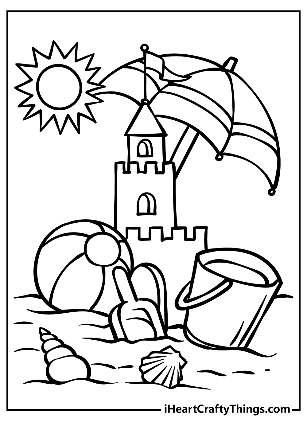 45 Summer Coloring Pages Free To Print Detailed PDF Sheets 