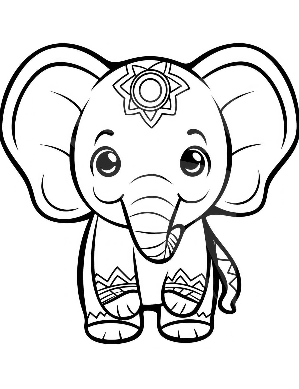 48 Majestic Elephant Coloring Pages For Adults And Kids Our Mindful Life