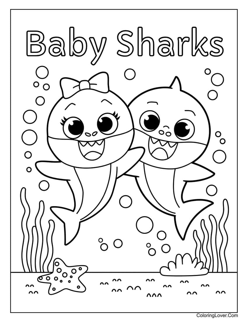 48 Shark Coloring Pages Free Printables For All Ages 
