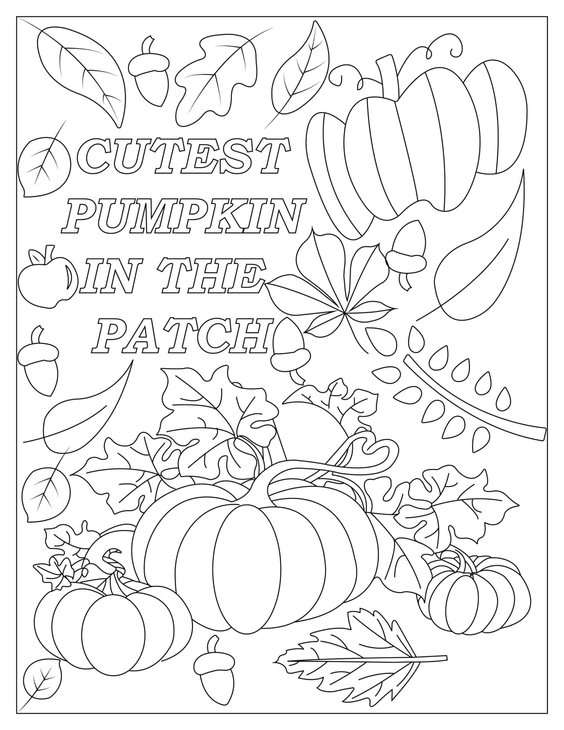 5 Free Fall Coloring Pages To Celebrate The Changing Seasons I Spy Fabulous