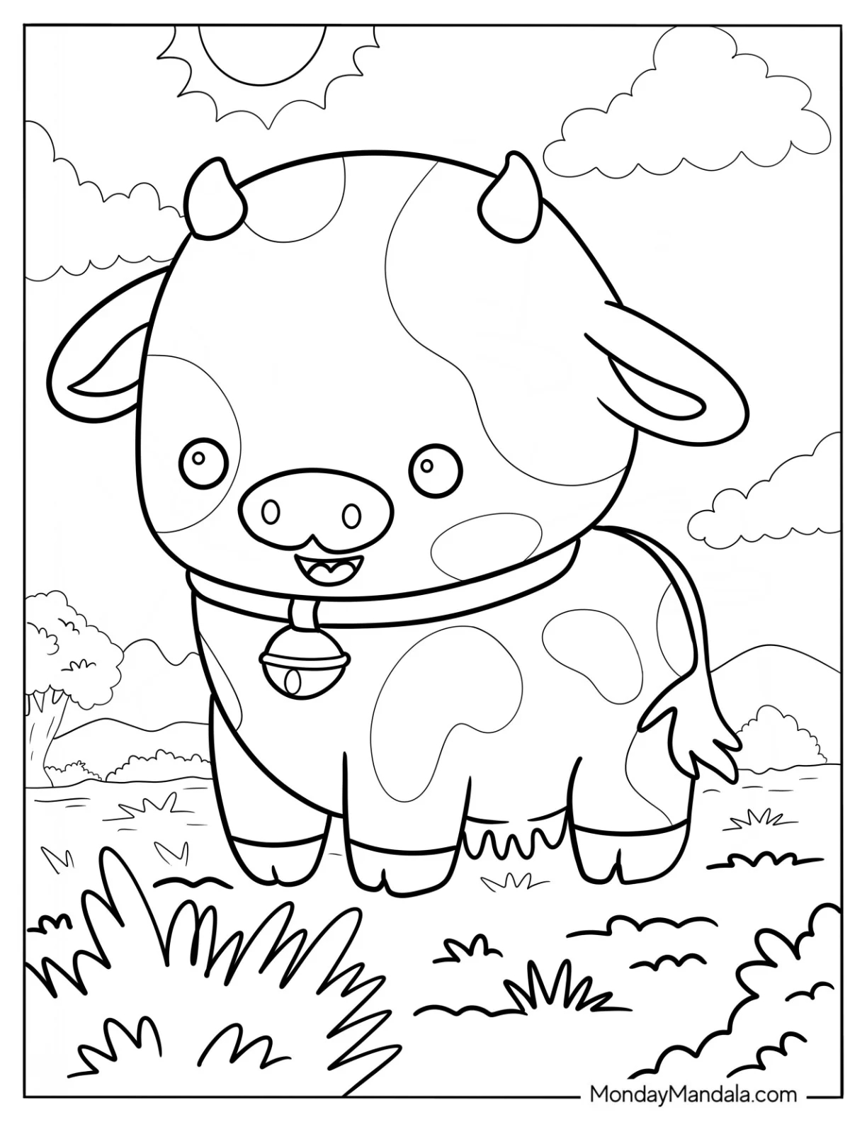 50 Cute Coloring Pages Free PDF Printables 
