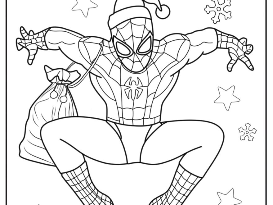 50 Spiderman Coloring Pages For Kids Free PDF Printables