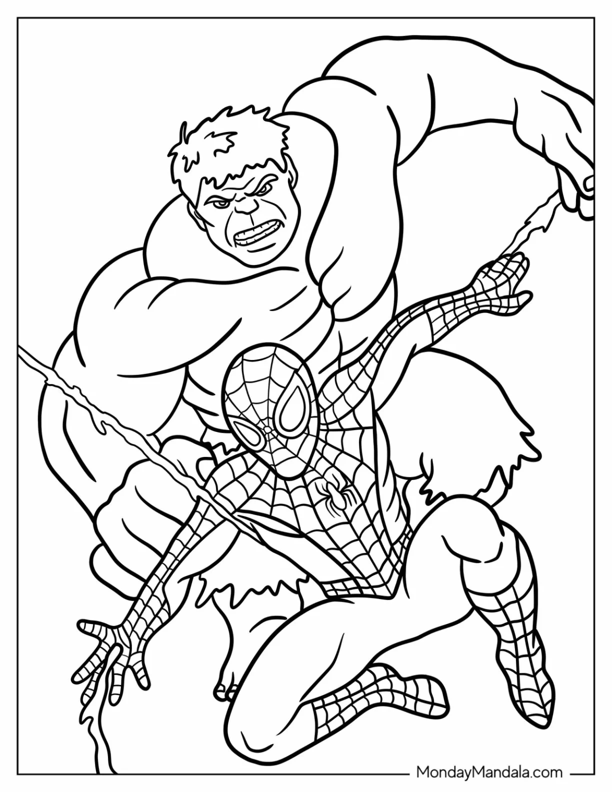 52 Hulk Coloring Pages Free PDF Printables 