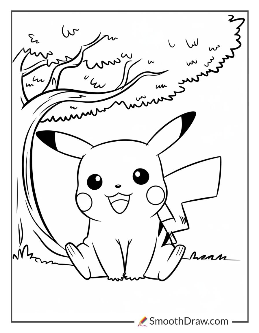 52 Pikachu Coloring Pages Free Printable Pikachu PDFs Smooth Draw