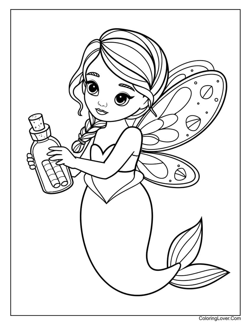 57 Mermaid Coloring Pages Free Printables For All Ages 