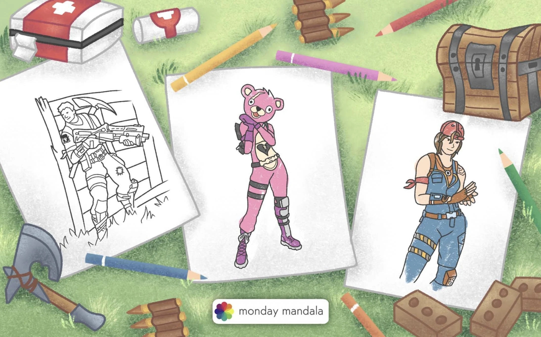 58 Fortnite Coloring Pages Free PDF Printables 