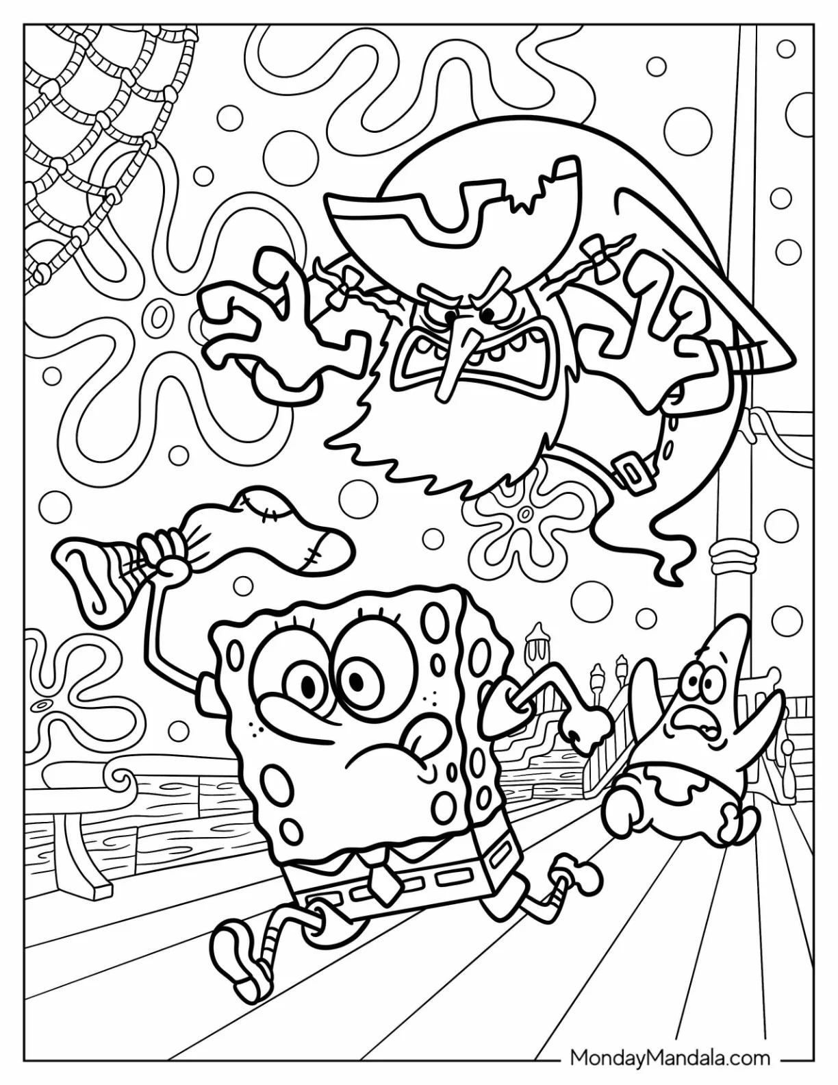 58 SpongeBob Coloring Pages Free PDF Printables 58 SpongeBob Coloring Pages Free PDF Printables