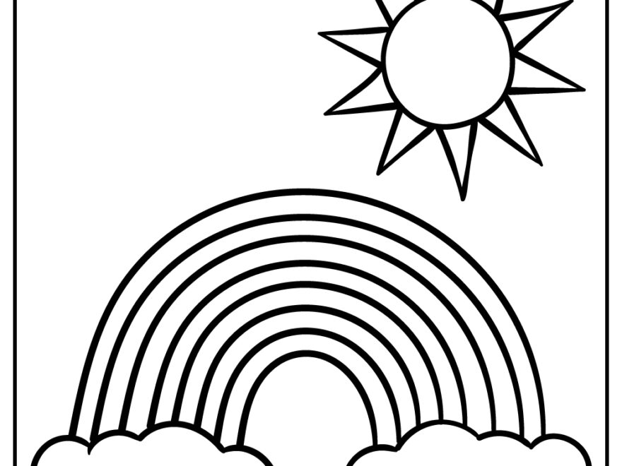 64 Rainbow Coloring Pages 100 Free Printables